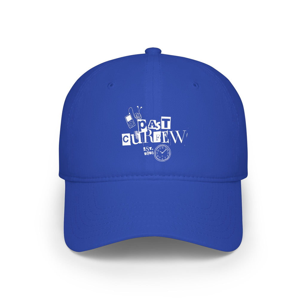 Low Profile Baseball Cap — Past Curfew Vintage Logo Hat
