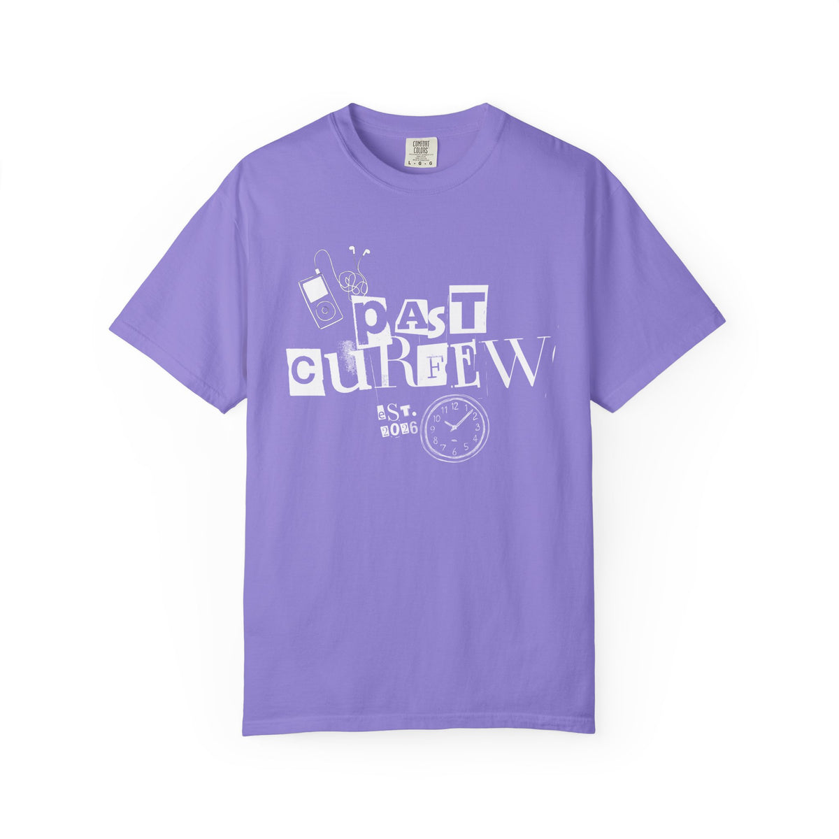 Past Curfew Comfort Colors Tee