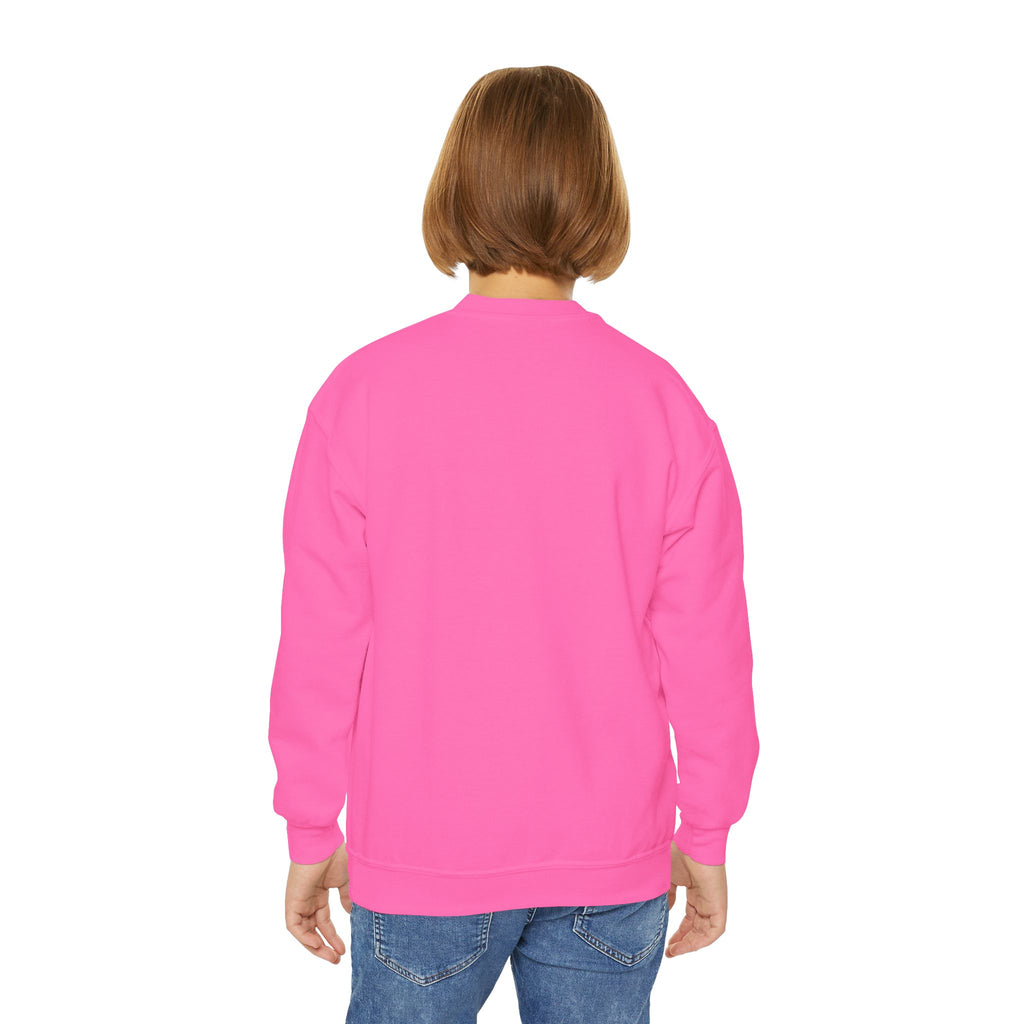 Youth Crewneck Sweatshirt - "Past Curfew" Retro Graphic Pullover