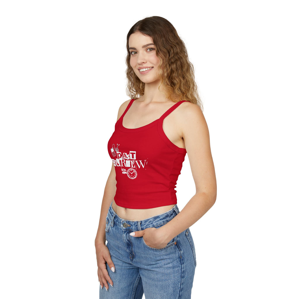 Past Curfew Spaghetti Strap Tank Top
