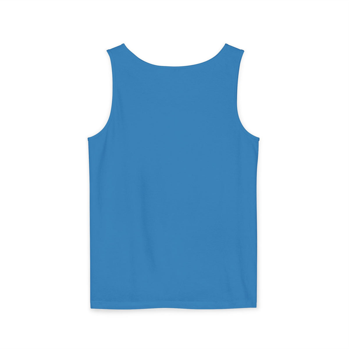Past Curfew Comfort Colors Graphic Tank Top — Retro College Party Vibe