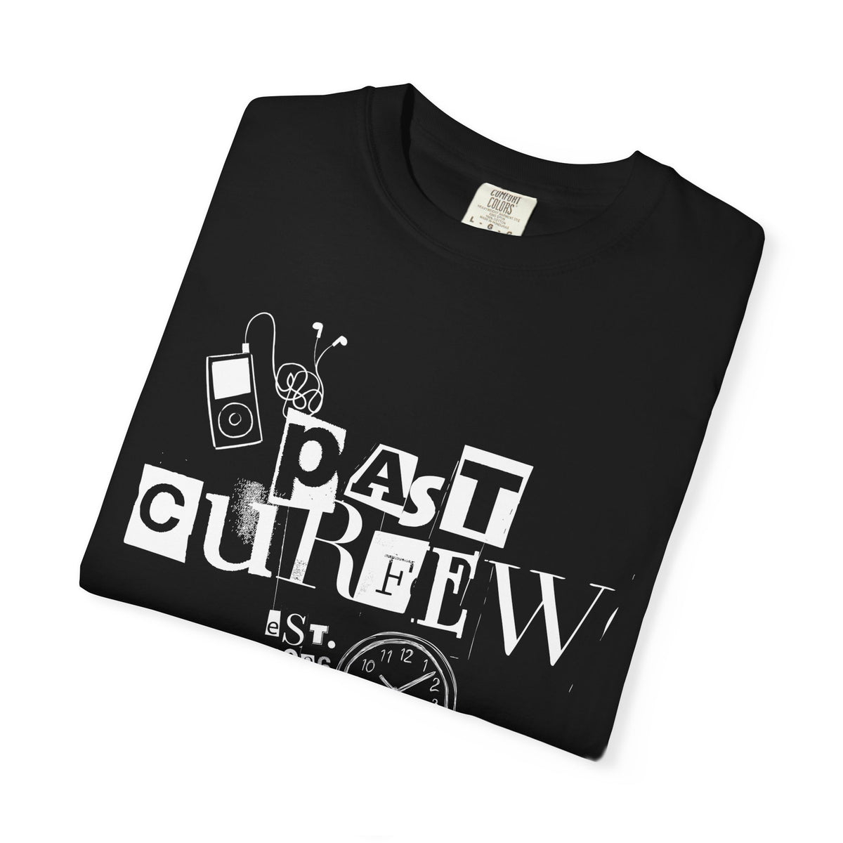 Past Curfew Comfort Colors Tee