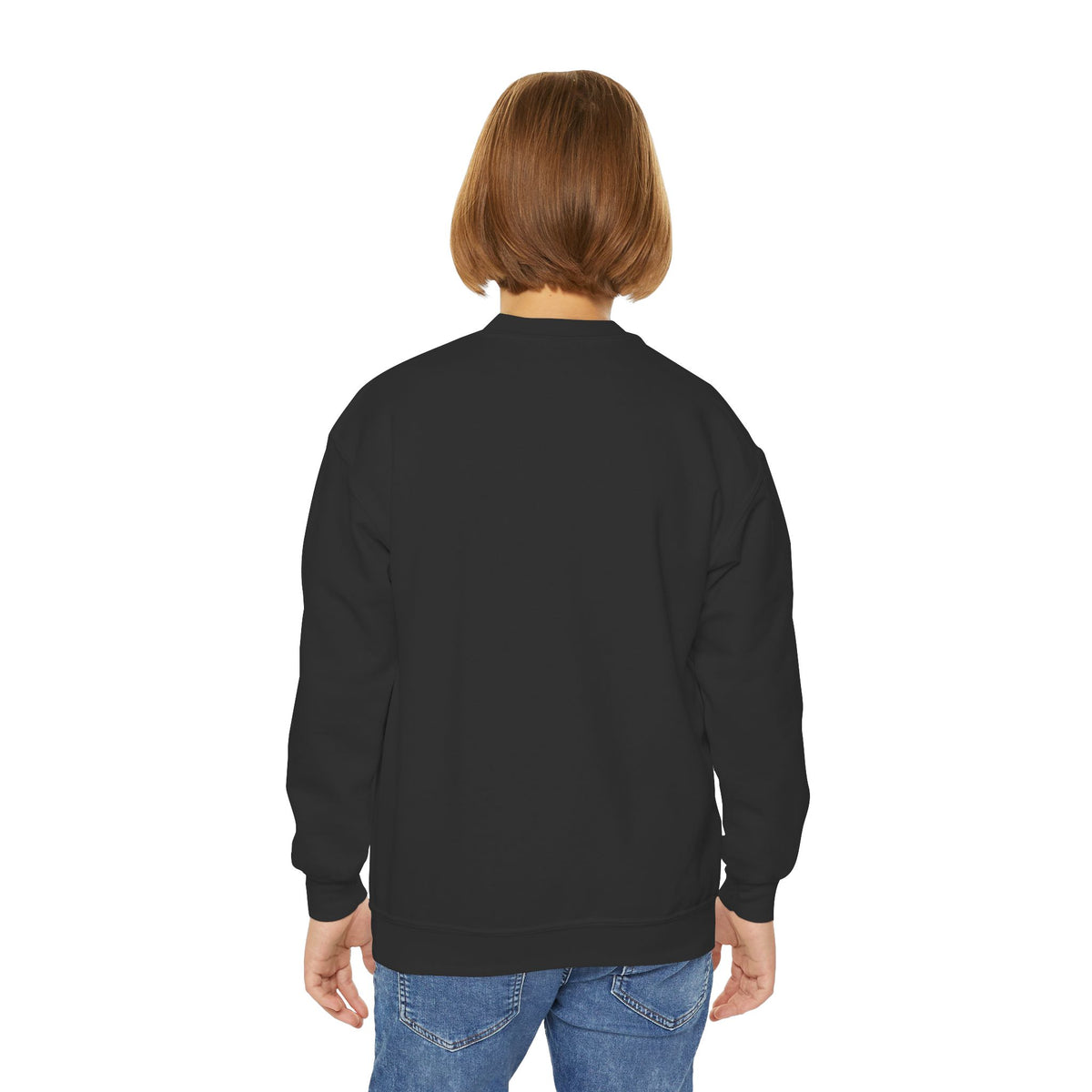 Youth Crewneck Sweatshirt - "Past Curfew" Retro Graphic Pullover