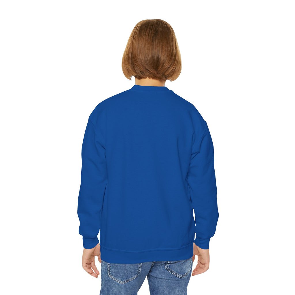 Youth Crewneck Sweatshirt - "Past Curfew" Retro Graphic Pullover