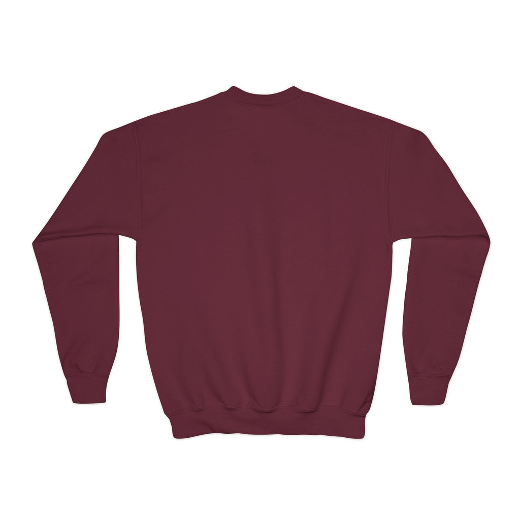 Youth Crewneck Sweatshirt - "Past Curfew" Retro Graphic Pullover