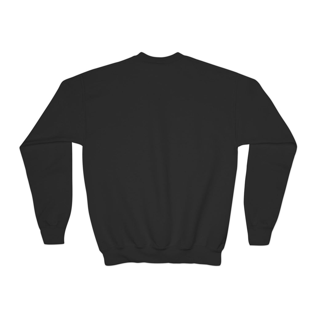 Youth Crewneck Sweatshirt - "Past Curfew" Retro Graphic Pullover