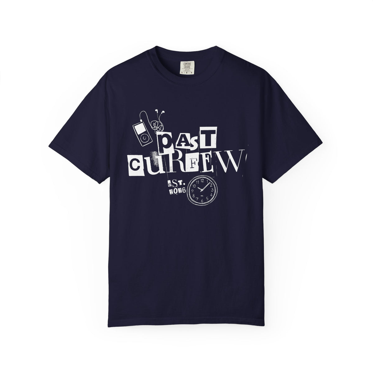 Past Curfew Comfort Colors Tee