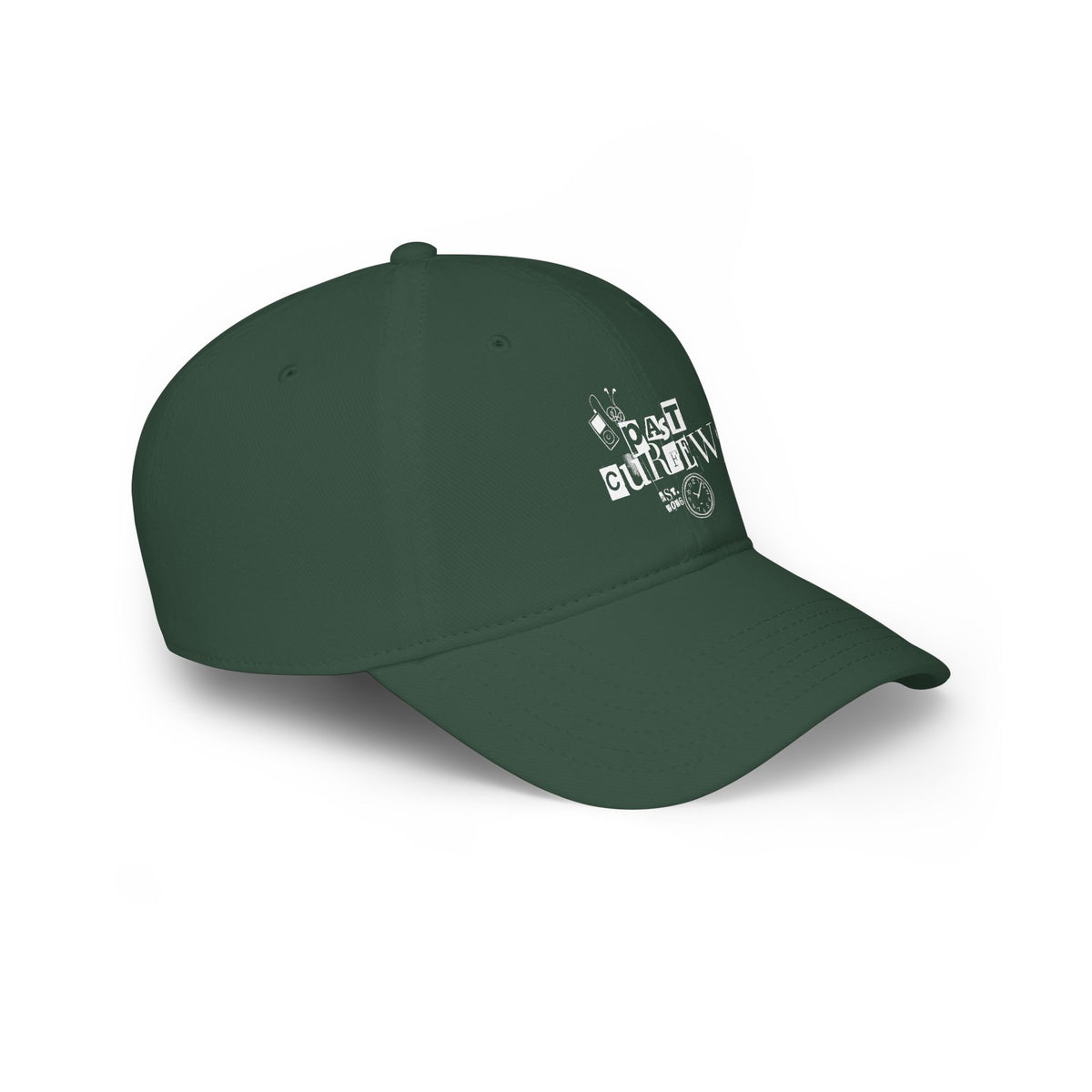Low Profile Baseball Cap — Past Curfew Vintage Logo Hat