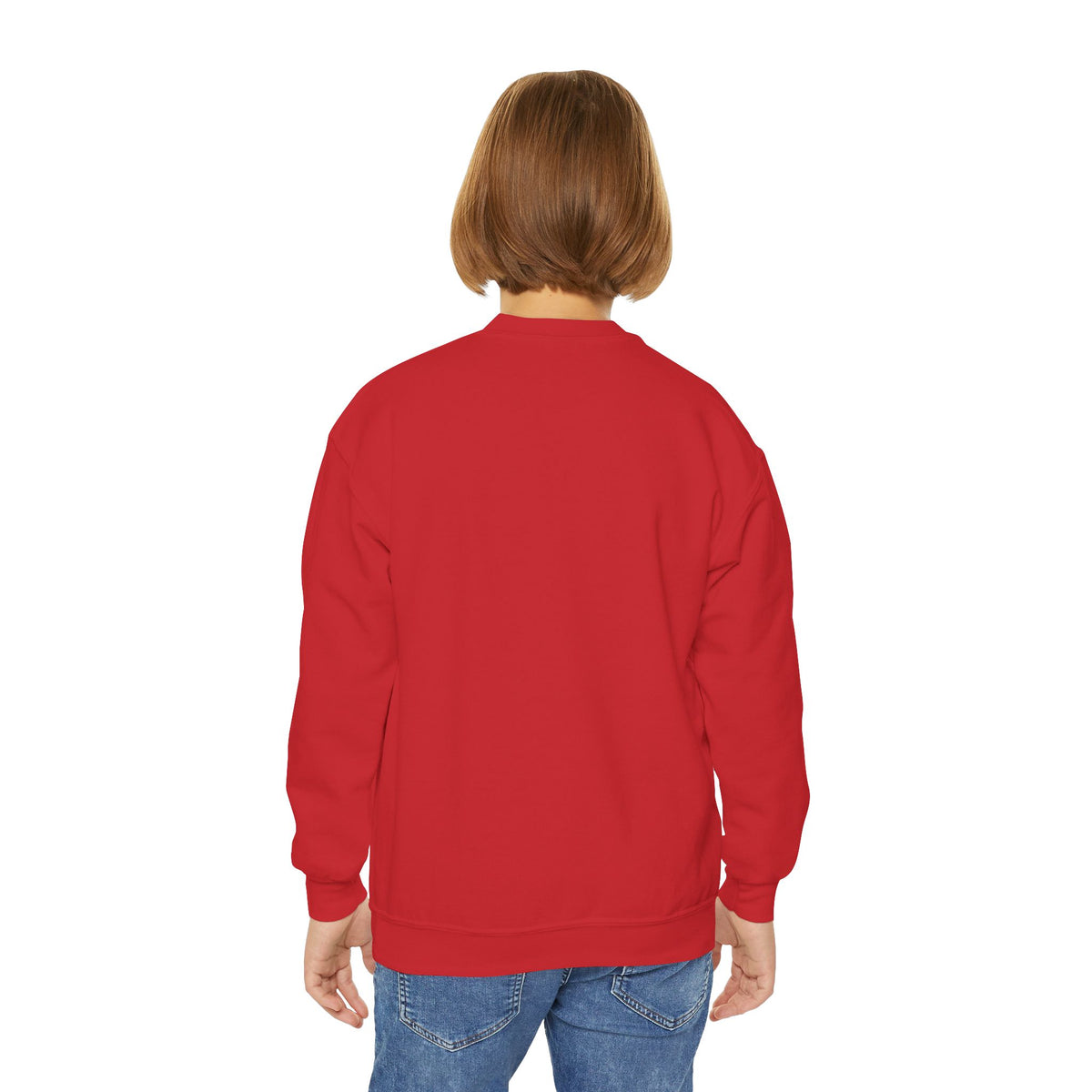Youth Crewneck Sweatshirt - "Past Curfew" Retro Graphic Pullover