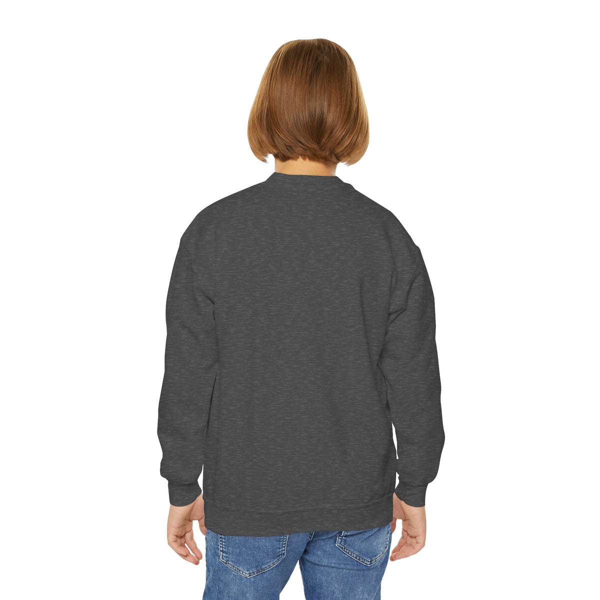 Youth Crewneck Sweatshirt - "Past Curfew" Retro Graphic Pullover