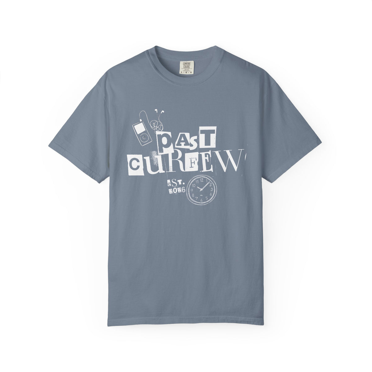 Past Curfew Comfort Colors Tee