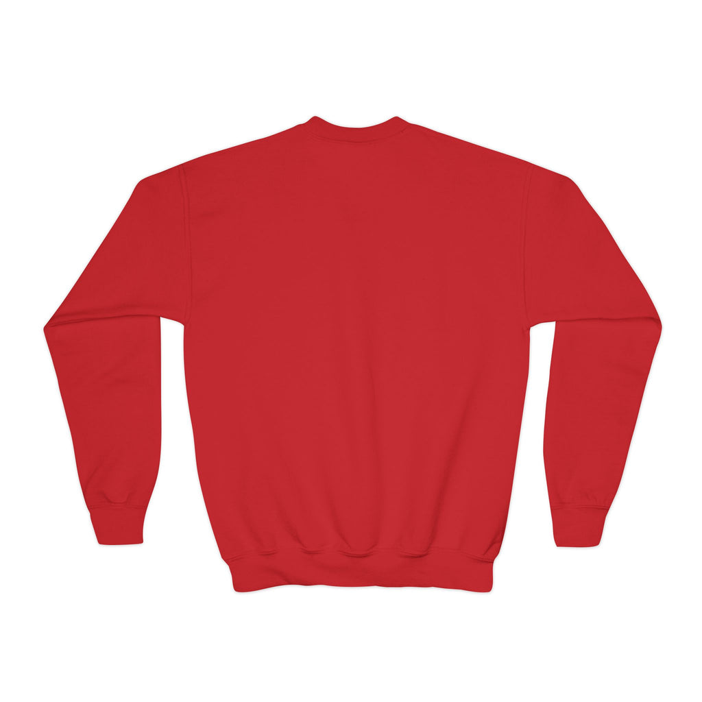 Youth Crewneck Sweatshirt - "Past Curfew" Retro Graphic Pullover
