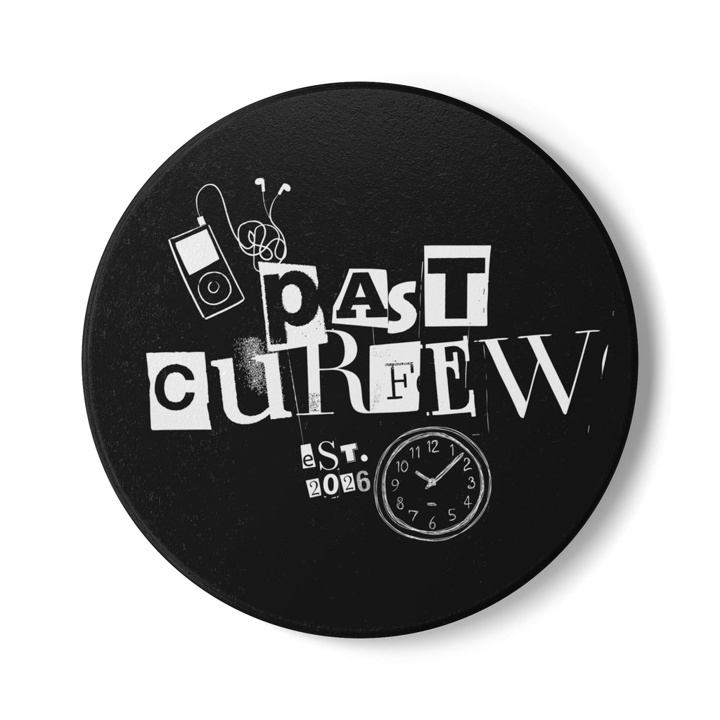 Past Curfew Ceramic Coaster