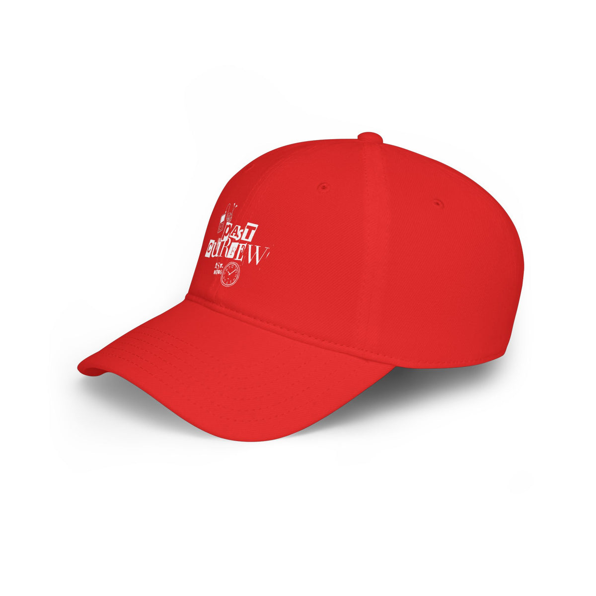 Low Profile Baseball Cap — Past Curfew Vintage Logo Hat