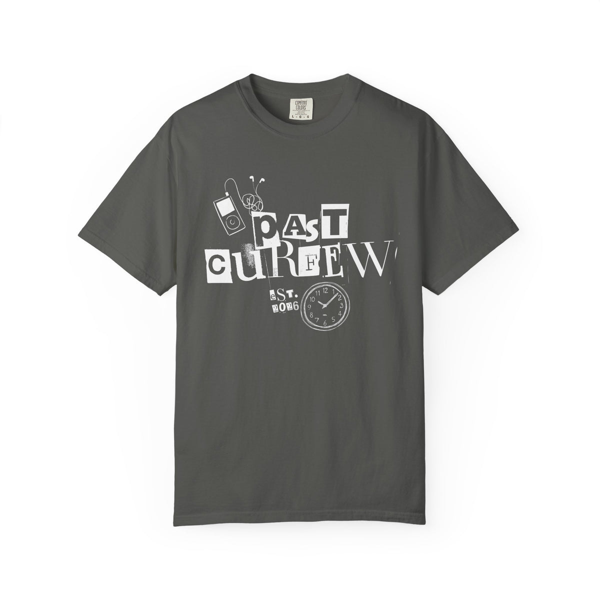 Past Curfew Comfort Colors Tee