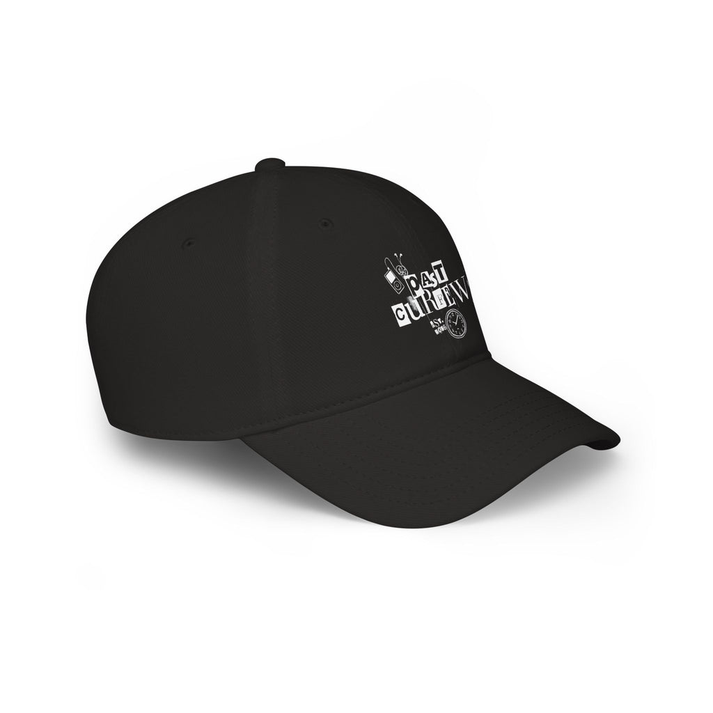 Low Profile Baseball Cap — Past Curfew Vintage Logo Hat