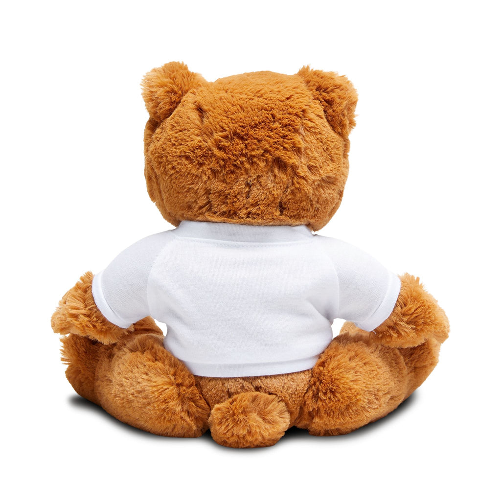 Plush Teddy Bear with 'Past Curfew' T‑Shirt