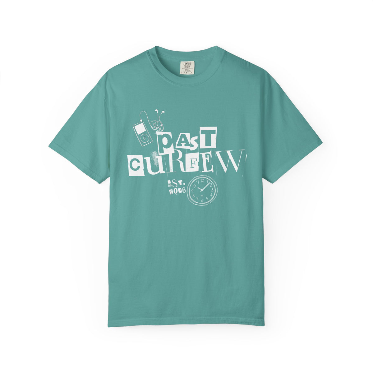 Past Curfew Comfort Colors Tee