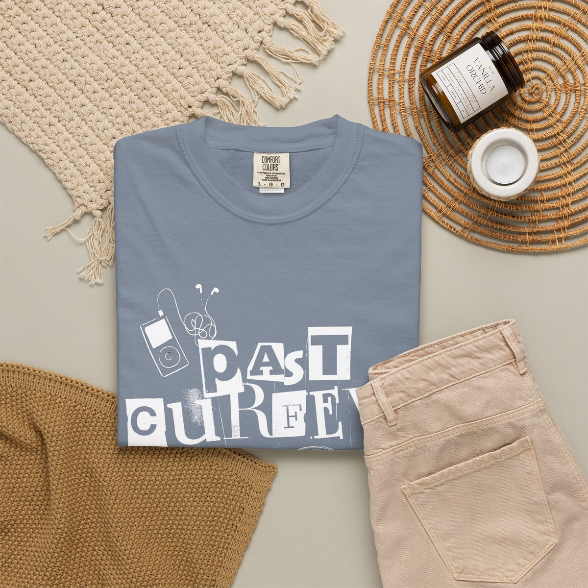 Past Curfew Comfort Colors Tee