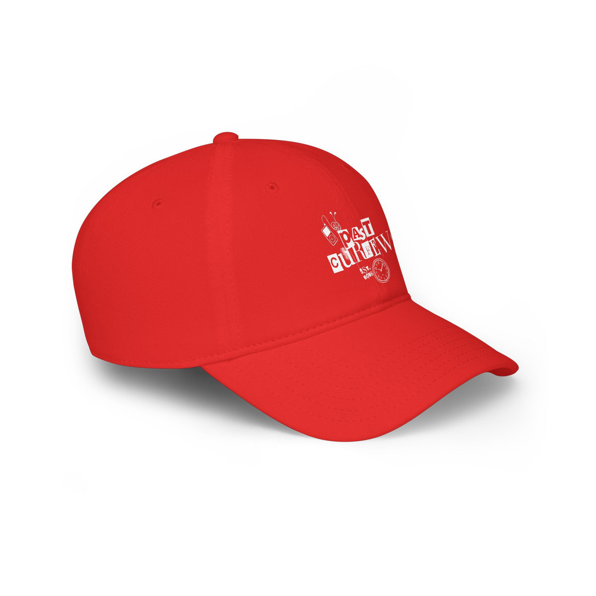 Low Profile Baseball Cap — Past Curfew Vintage Logo Hat
