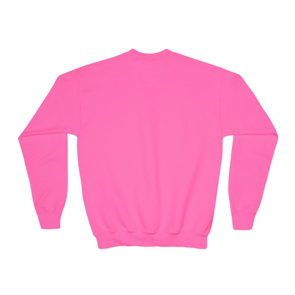 Youth Crewneck Sweatshirt - "Past Curfew" Retro Graphic Pullover