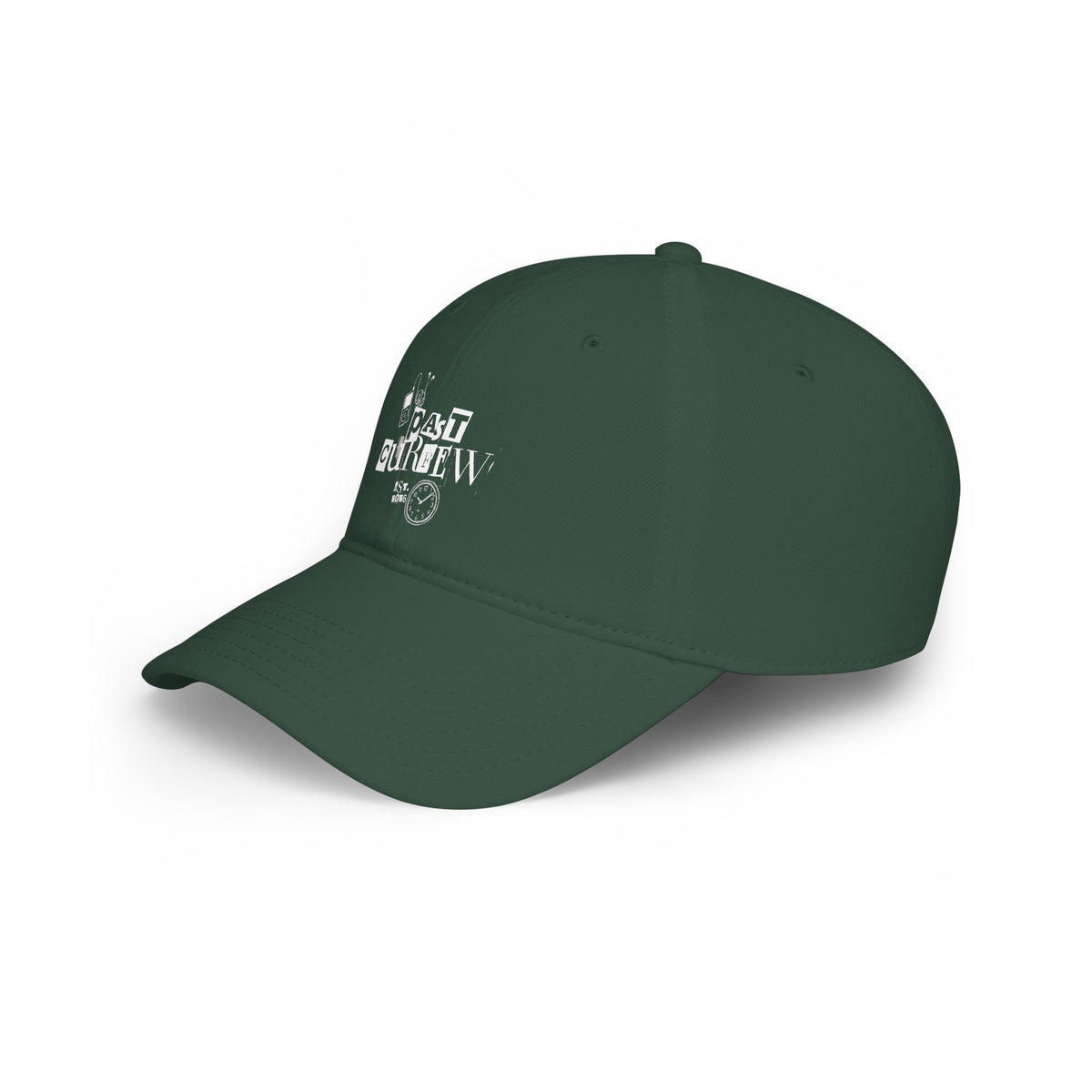 Low Profile Baseball Cap — Past Curfew Vintage Logo Hat