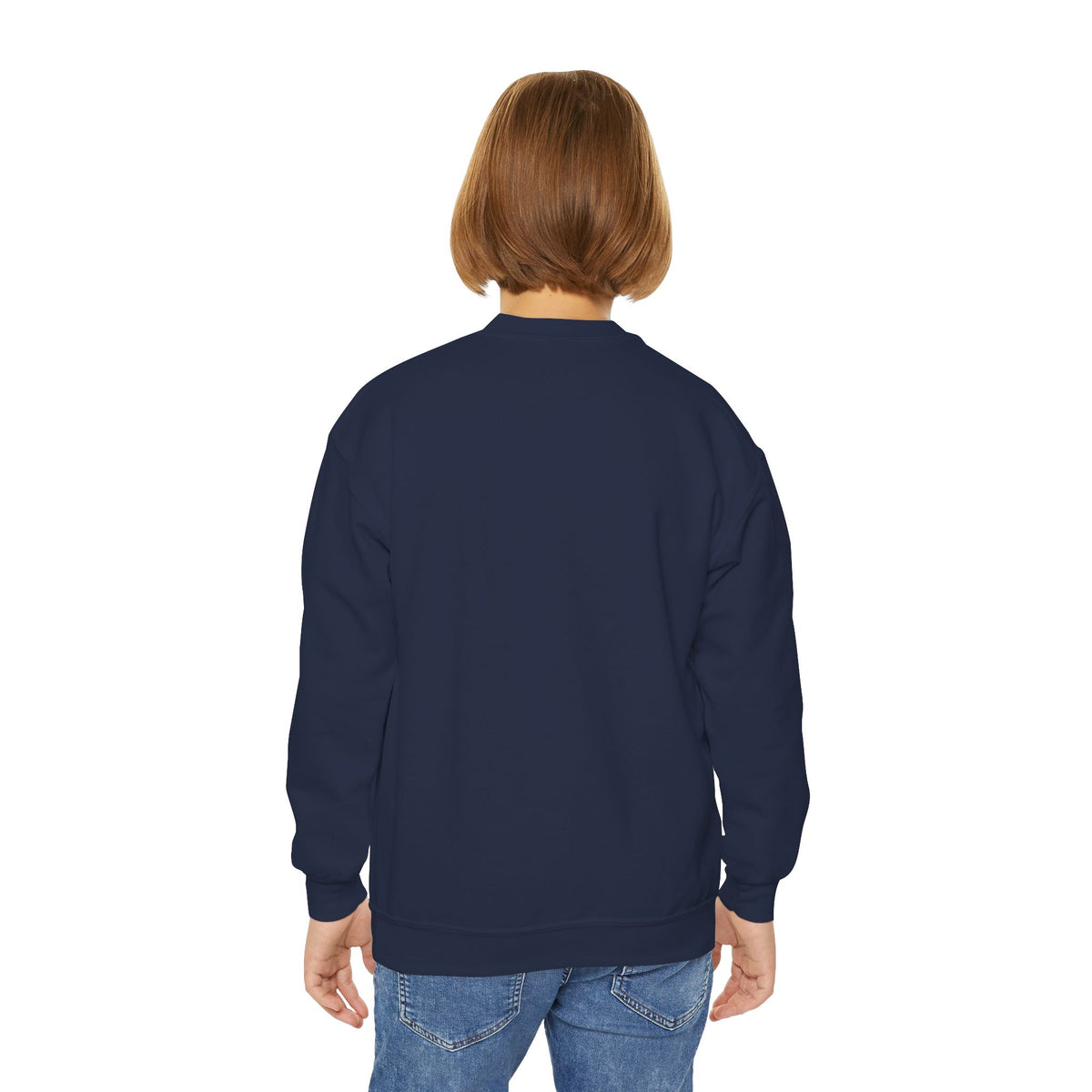 Youth Crewneck Sweatshirt - "Past Curfew" Retro Graphic Pullover