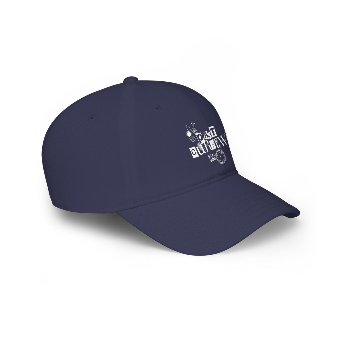 Low Profile Baseball Cap — Past Curfew Vintage Logo Hat